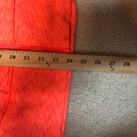 Athleta Athletic Zip Up Jacket Orange Size Medium - Picture 10 of 11